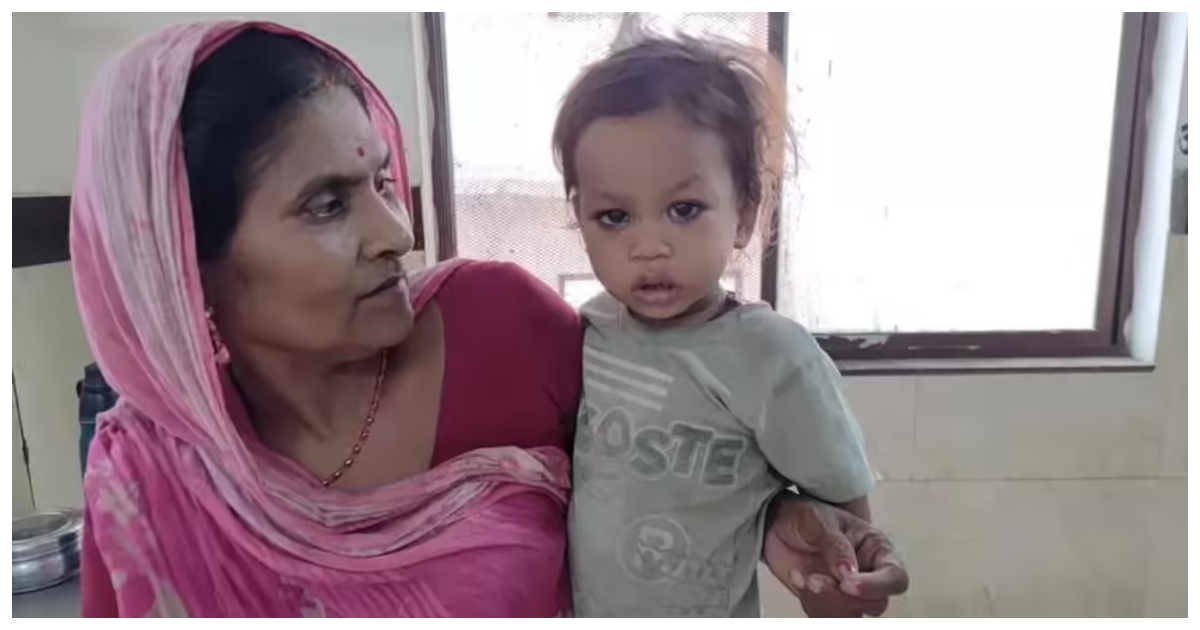 এক বছর বয়সি গোবিন্দ। ছবি: টাইমস অব ইন্ডিয়া